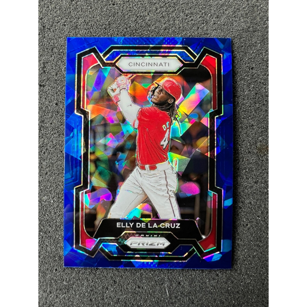 #192 Elly De La Cruz - 2024 Panini Prizm - Blue Ice Prizms